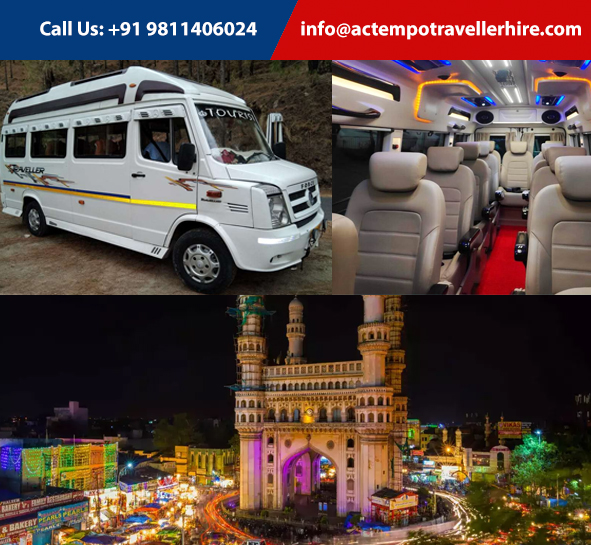 Luxury Tempo Traveller Hire in Hyderabad on Rent