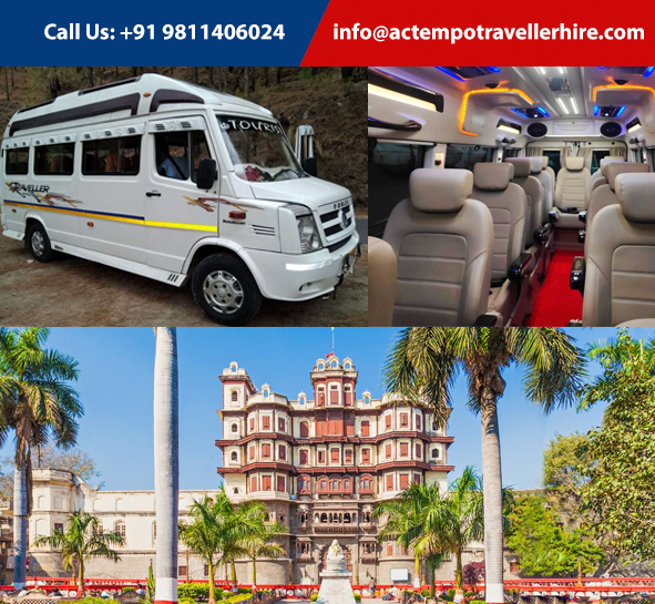 Luxury Tempo Traveller Hire in Indore on Rent
