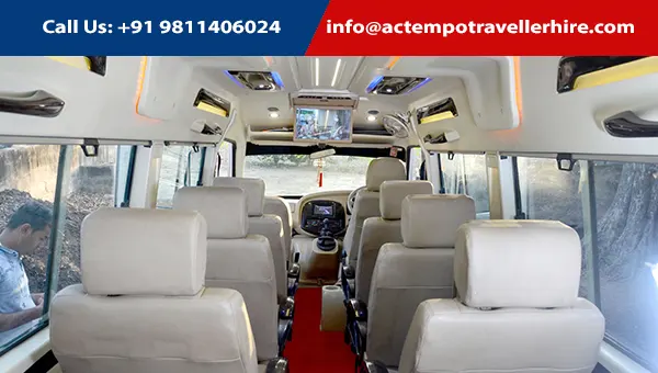 10 Seater Tempo Traveller Hire in Delhi