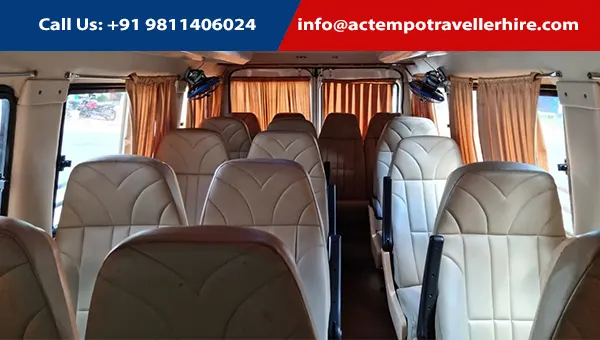 17 Seater Tempo Traveller Hire in Delhi