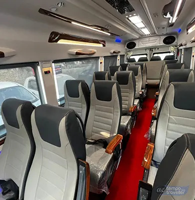 20 Seater Tempo Traveller Rate Per KM in Delhi