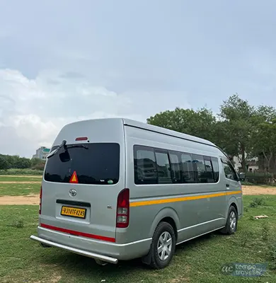 Toyota Hiace Per Km Rate in Delhi