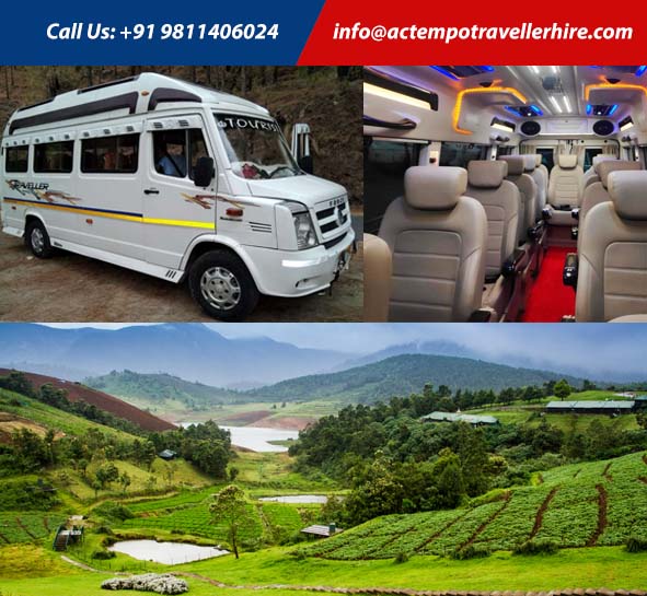 Luxury Tempo Traveller Hire in Ooty on Rent