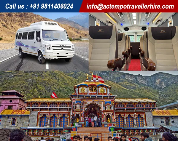 Delhi to Badrinath Tempo Traveller Delhi to Badrinath Tempo Traveller