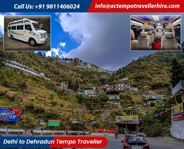 Delhi to Dehradun Tempo Traveller