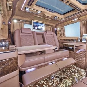 Luxury van rental